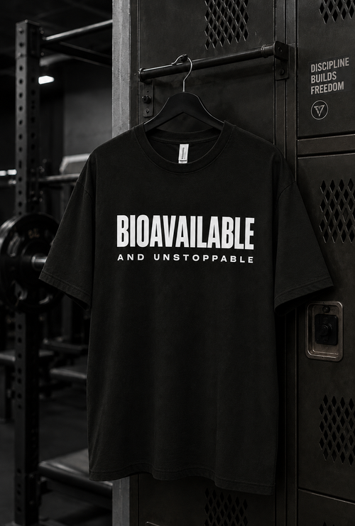 Bioavailable And Unstoppable Oversized Tee