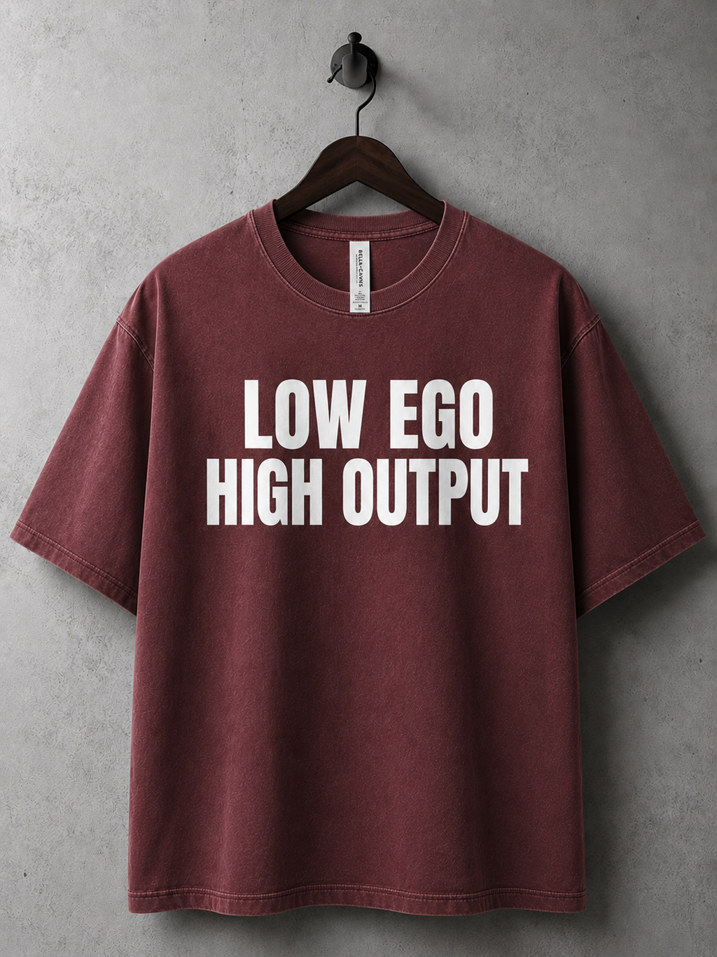 LOW EGO HIGH OUTPUT — VANTAPUMP Oversized Tee