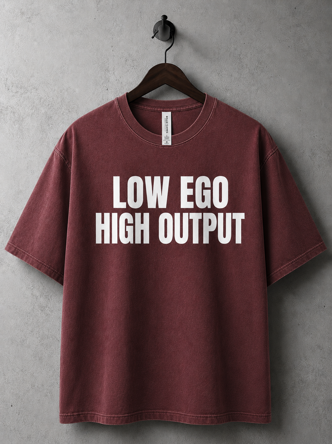LOW EGO HIGH OUTPUT — VANTAPUMP Oversized Tee