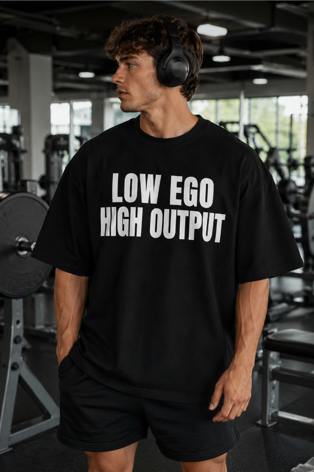 LOW EGO HIGH OUTPUT — VANTAPUMP Oversized Tee