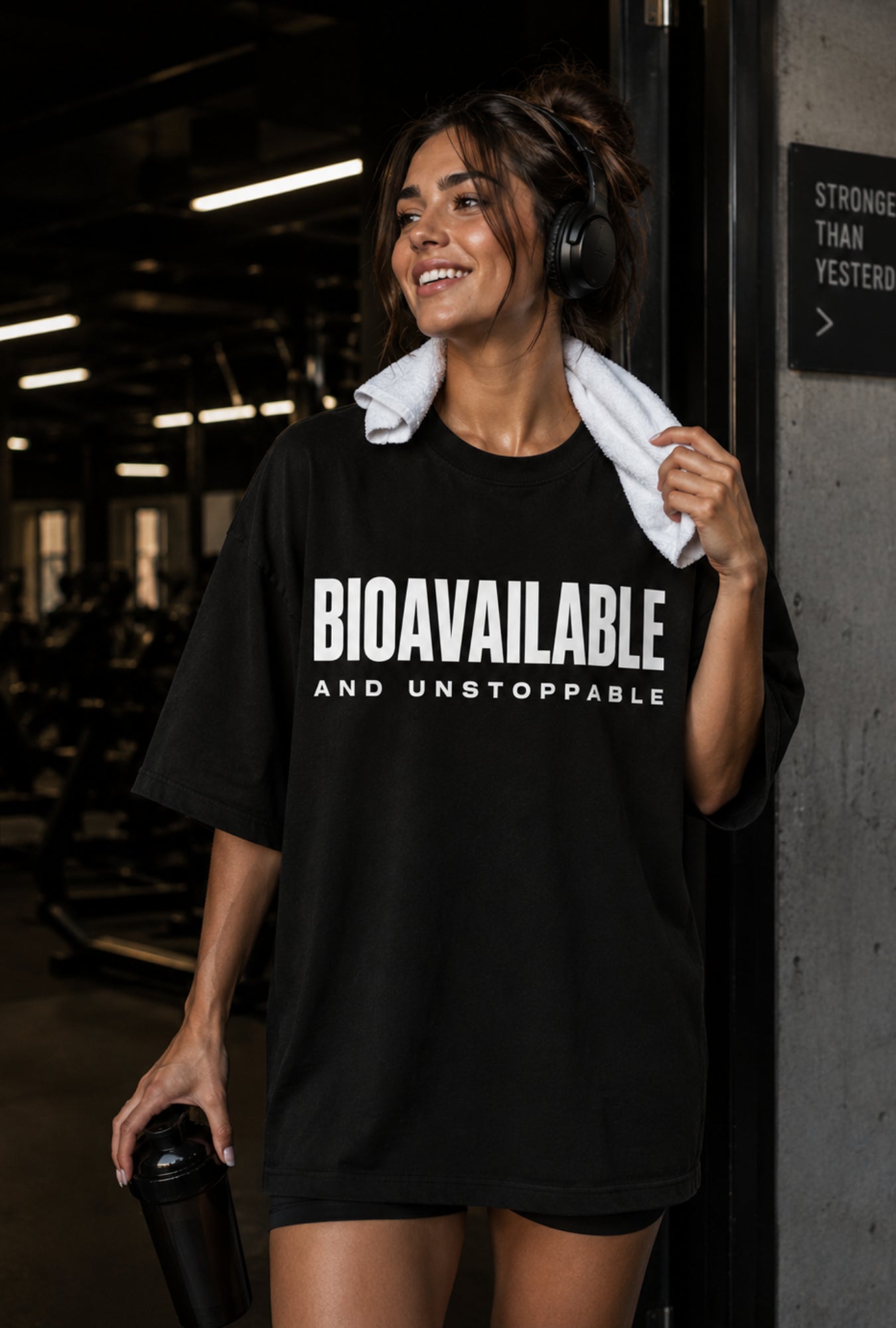 Bioavailable And Unstoppable Oversized Tee